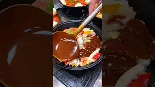 🥰Satisfying with beautiful street food🥳#streetfood #satisfying video#cooking #asmr#shorts