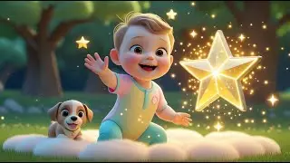 Twinkle Twinkle Star Falls to Earth | Night Sky Song for Kids | Nursery Rhymes and Baby Learning