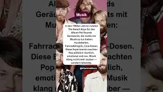 Wie ungew&ouml;hnliche Kl&auml;nge Popmusik f&uuml;r immer ver&auml;nderten. #musik