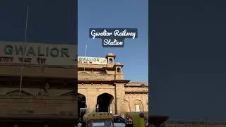 Gwalior Railway Station (M.P.) 🚉 🚃🛤️ | Tiranga 🇮🇳#indianflag #gwaliorjunction #gwalior