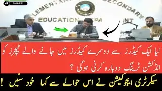 Security Education Clarification about Induction Training || New Appointe Teachers ||| 