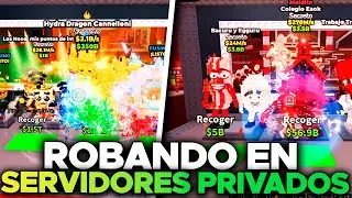 Robando en SERVIDORES PRIVADOS en el ADMIN ABUSE y nuevo brainrot &ldquo;POPCURU&rdquo; en Steal a Brainrot 🔥🔥