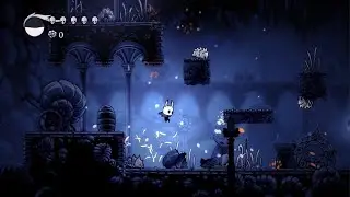 Hollow Knight 4 mask shards any% 13 min