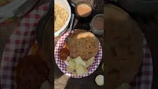 Desi breakfast at horse farm in Canada #food #cooking #ytshorts #foodie #outdoor #breakfast #chaai
