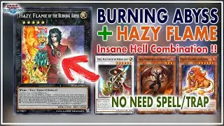 BURNING ABYSS Ft HAZY FLAME Hell Combination | Aggressive & Untargetable | Yu-Gi-Oh! Duel Links