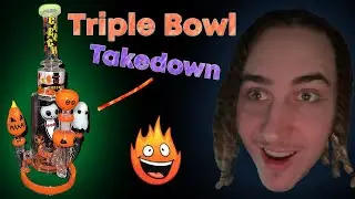 TRIPLE BOWL MASSACRE NEW HALLOWEEN PIECE