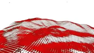EcoMod - terrain model, living conditions estimation (forest ecosystem simulation rendering)