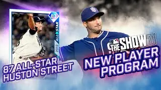 MLB THE SHOW 21 | NEW PLAYER PROGRAM! | 87 HUSTON STREET