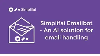 Simplifai Emailbot - An AI solution for email handling