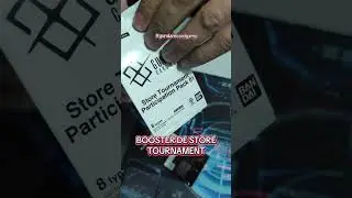 STORE TOURNAMENT BOOSTER &bull; Encerrando a Season 1 #gundamtcg #gundamcardgame