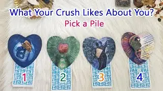 What Your Crush Likes About You? | Pick a Pile| Tina Celestial Readings