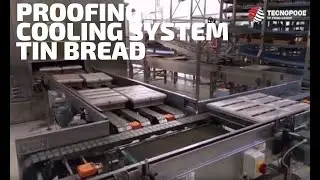 Tecnopool&nbsp;Proofing, Baking&nbsp;and Cooling system for Tin Bread