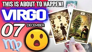Virgo ♍️😲THIS IS ABOUT TO HAPPEN!💖 horoscope for today DECEMBER 7 2025 ♍️ #virgo tarot DECEMBER