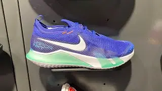 NikeCourt React Vapor NXT (Deep Royal Blue/Dynamic Turquoise/Magma Orange/White) - SKU: CV0724-414