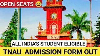 TNAU application form out,fee exam pattern eligibility all detail  ! TNAU admission procedure for PG