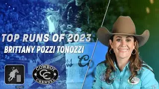 WPRA Barrel Racing World Champion Brittany Pozzi Tonozzi's Best Runs of 2023
