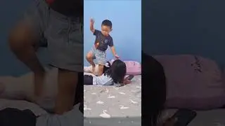 adik kakak berantem #nangis #lucu #ngakak