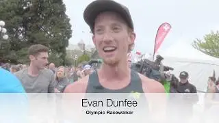 TC10K: post-race interview with Evan Dunfee