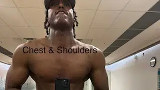 Chest and Shoulder Day @ Goodlife gym 💪🏽