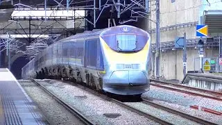 Trains at Stratford International - 10/06/21