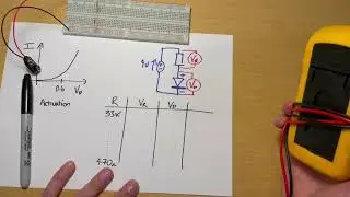 Simple Electronics Practical to Observe the Forward Bias Diode Characteristic