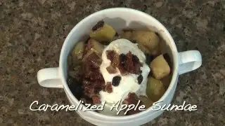 Caramelized Apple Sundae