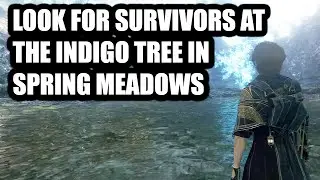 Look For Survivors At The Indigo Tree In Spring Meadows - Clair Obscur: Expedition 33