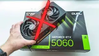 ⚠️НЕ ПОКУПАЙТЕ RTX 5060, пока не посмотрите это видео! - ПРОБЛЕМЫ, ИГРЫ, 8 ГБ, РАБОТАЕТ