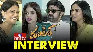 Ruler Bold Interview | Balakrishna | Sonal Chauhan | Vedhika | hmtv