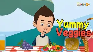 Yummy Veggies!🥕 🥦Fun Learning & Tasty Treats for Kids 🧒🌽| KidFlix Club - Videos for Kids