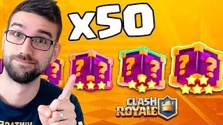 Šta sam dobio iz 50 CLASH ROYALE KUTIJA ?! | F2P! ( Ep.43 )