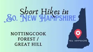 Short Hikes in Southern NH | Nottingcook Forest | Bow NH