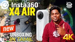Unboxing Insta360 X4 AIR  கேமரா Review | Starter Bundle | Best for Beginners ?