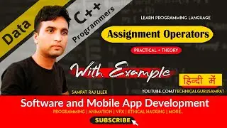 c++ Assignment Operator in hindi | c++ classes by sampat raj liler