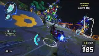 Sonic Racing: CrossWorlds - Time Trial (Sonic Speed) | Mystic Jungle (S Rank) [1:59.336]