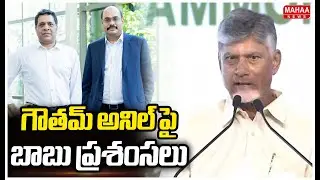 CM Chandrababu Naidu Interesting Commens On Gautam Reddy, Mahesh Anil Kolli | AM Green Kakinada