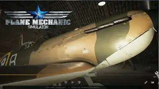 The Return of a Friend | Plane Mechanic Simulator Gameplay | The Spitfire Airplane Rebuild & Repair