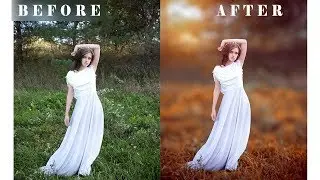 Outdoor Portrait Editing : Photoshop CC Tutorial