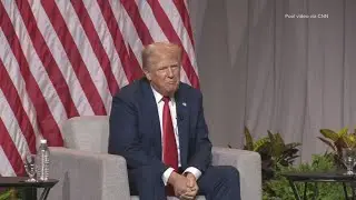 Moderator asks Trump to explain what 'Black jobs' means after he mentions term  at NABJ conference