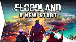 Surviving an Apocalyptic Water World - City Builder Floodland! [AD]