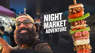 Fengjia Night Market at Night 🇹🇼 | Taichung’s Most Lively Street Walk