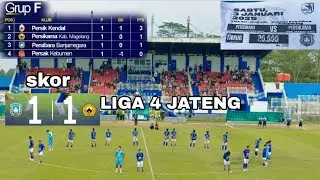 LIGA 4 PERSIBARA VS PERSIKAMA LAGA PERDANA DI AWAL TAHUN HASIL AHIR IMBANG 1 - 1