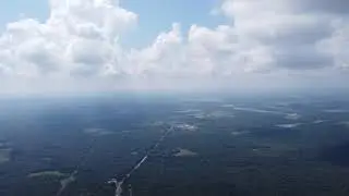 Scenic Drone Fly over Quitman Texas