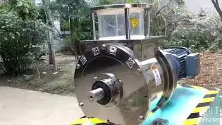 Rotary valve discharge valve
