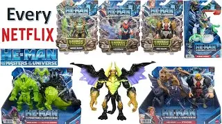 *see newer video* Netflix Animated He-man and the Masters of the Universe Action Figures