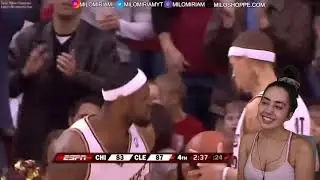 EUROPEAN REACTS TO LEBRON JAMES HYPED PLAYS (LOUDEST CROWD REACTIONS)