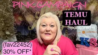 PINK || TEMU HAUL || EVERYTHING PINK💖💕💞💓💝🎀🩷👛🦩🩰🎟️