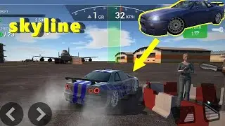 Montando Carro de corrida, skyline brian, Ultimate Car Driving Sim, Ultimate Car Driving Simulator