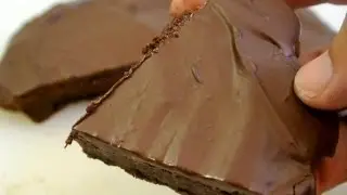 2 ingredients! Easy Choco Cake (Gluten-free) No Talk / No BGM no.24