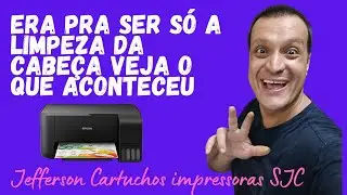 Epson L3150: Era Só Limpeza do Cabeçote… Depois Disso Ela Não Puxa Papel